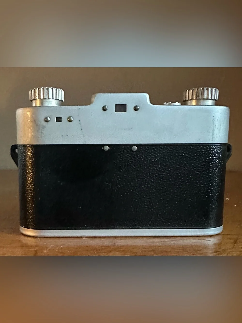 1949 Kodak 35 Rangefinder Camera w/ 50mm Angstar Lens & Leather Field Case